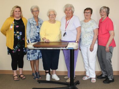 Memorial Hospital Auxiliary Gives Final Donation