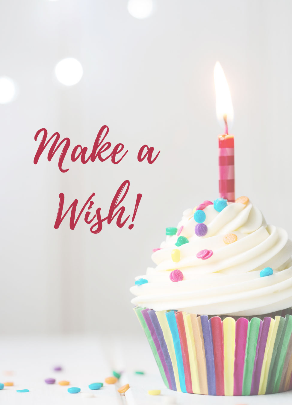 Make a Wish Cupcake