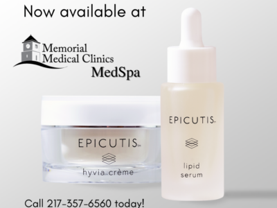 EPICUTIS NOW AVAILABLE AT MEMORIAL MEDICAL CLINIC 630 LOCUST STREET