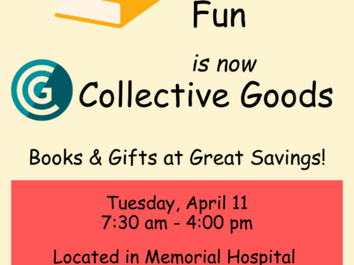 MEMORIAL HOSPITAL FOUNDATION HOSTS BOOK FAIR