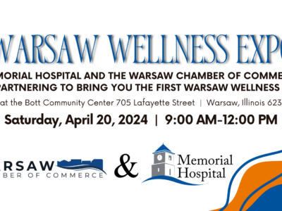 Memorial Hospital and Warsaw Chamber of Commerce Partner to Host Warsaw Wellness Expo