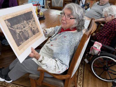 MEMORIAL HOSPITAL’S “MOCKTAILS & MEMORIES” EVENT BRINGS HANCOCK VILLAGE RESIDENTS TOGETHER TO CELEBRATE 75 YEARS