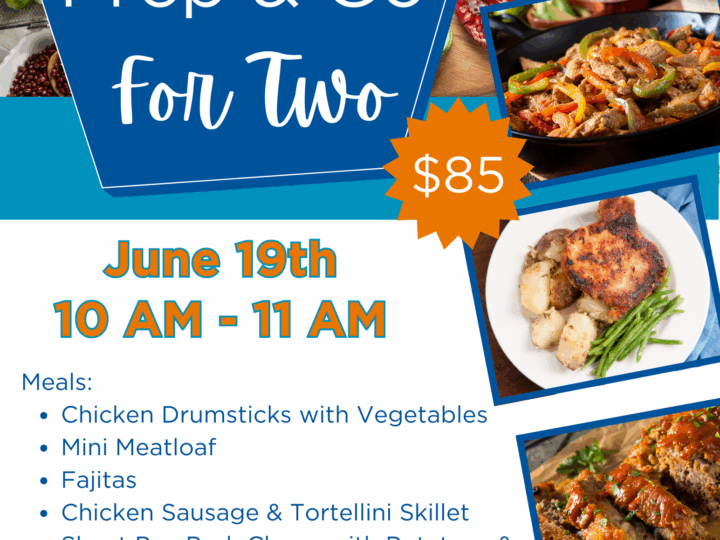 MEMORIAL HOSPITAL’S HEALTH & WELLNESS CENTER OFFERS PREP & GO MEAL WORKSHOP