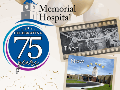 MEMORIAL HOSPITAL SEEKS VENDORS FOR 75TH ANNIVERSARY CELEBRATION EVENT