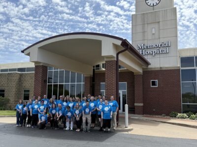 MEMORIAL HOSPITAL AND HANCOCK COUNTY SENIOR & CHILDCARE SERVICES CELEBRATE HEALTHCARE WEEK